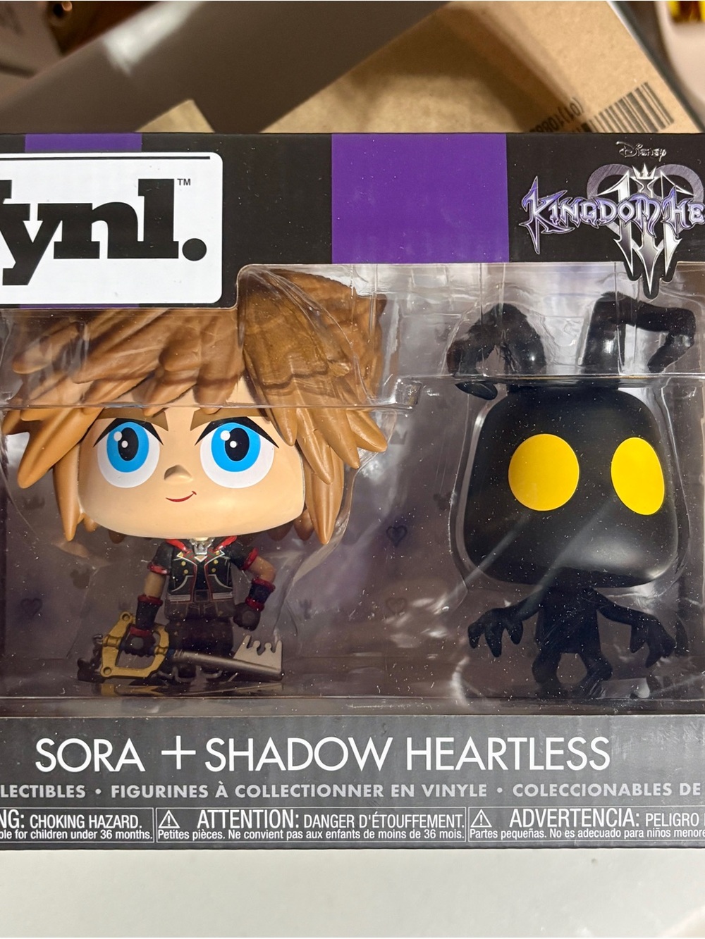 Funko Vynl. Sora + Shadow Heartless Vinyl Figures NIB